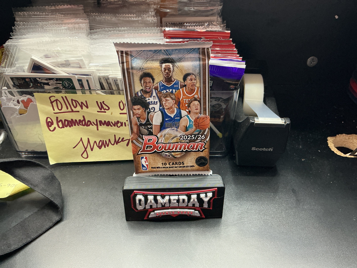 2025/26 Bowman Basketball Blaster Single Pack