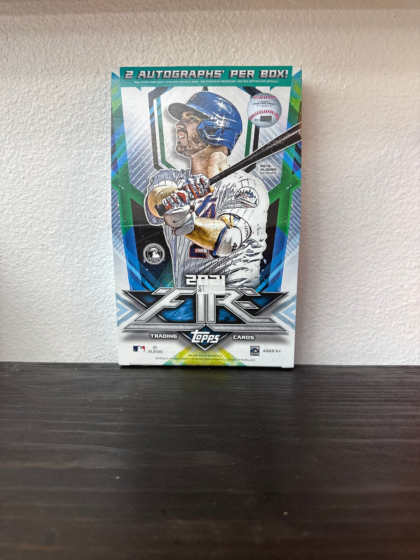 2021 Fire Baseball Hobby Box