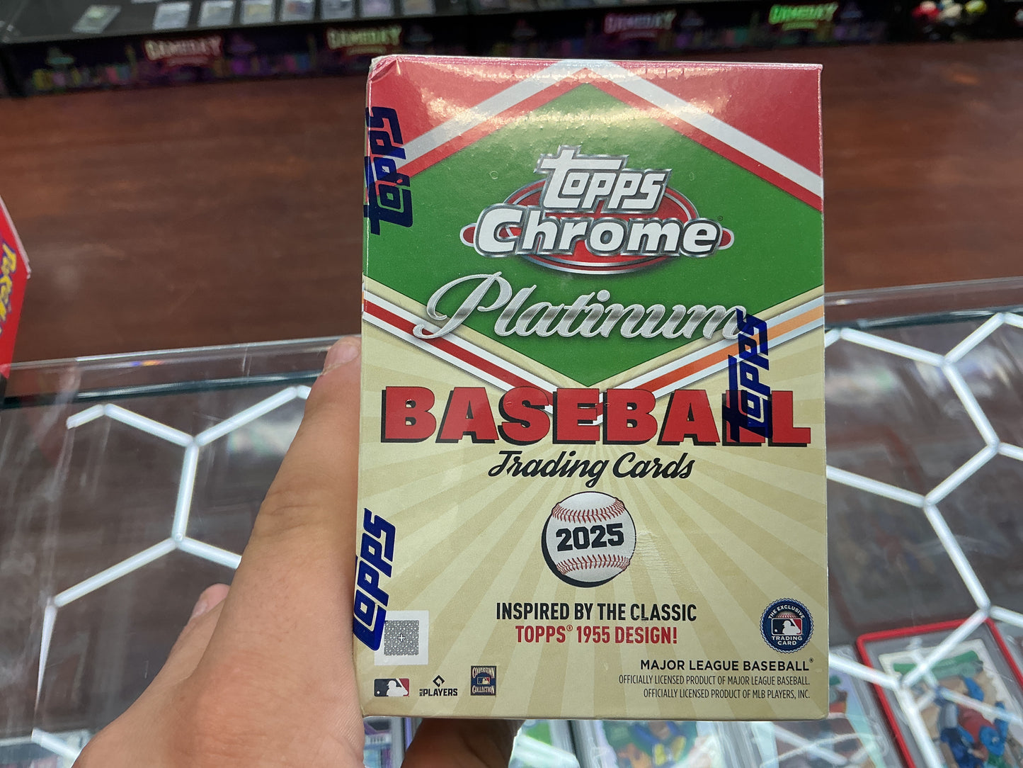 2025 Topps chrome platinum baseball blaster box