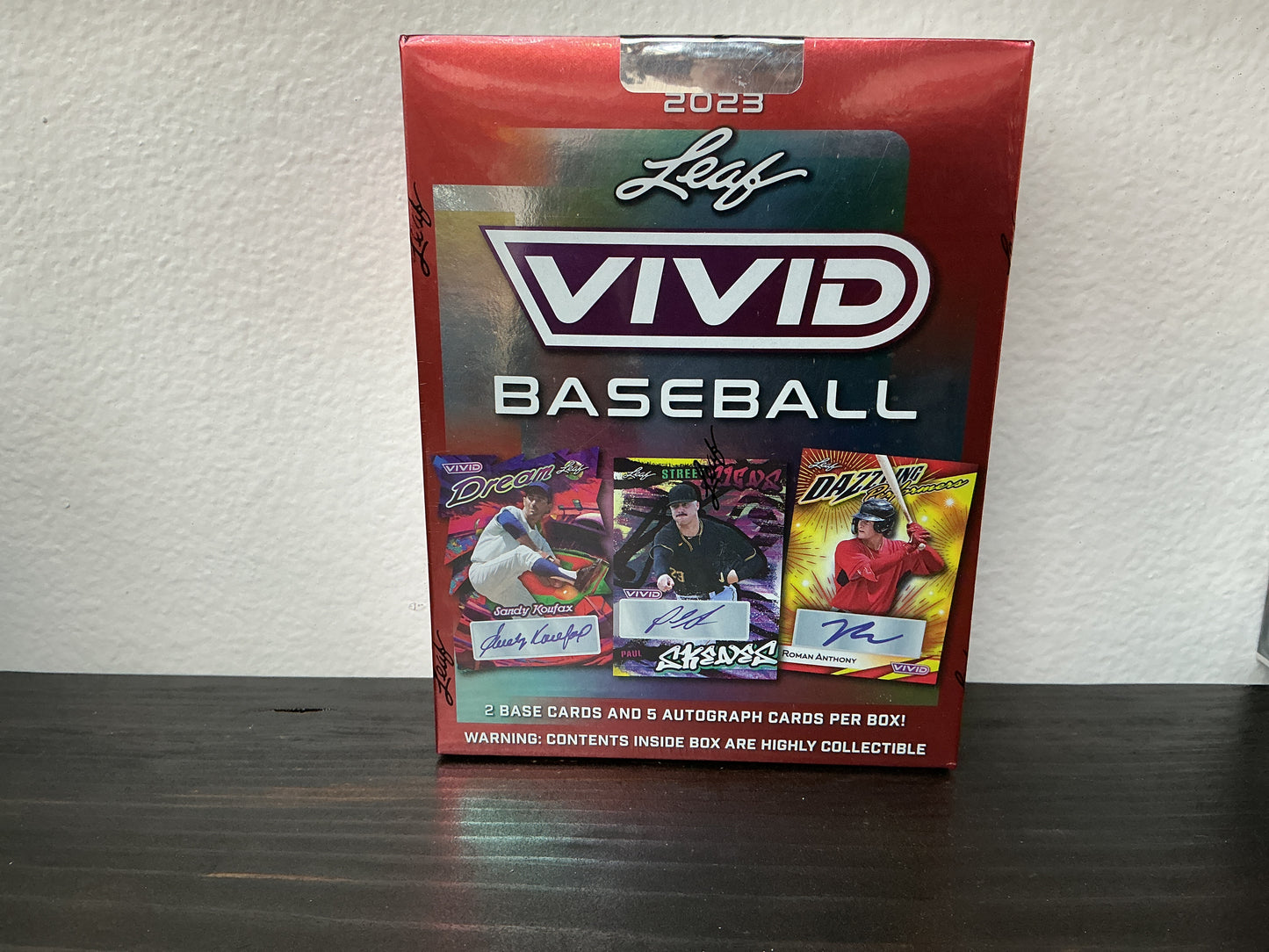 2023 Leaf Vivid Baseball Hobby Box