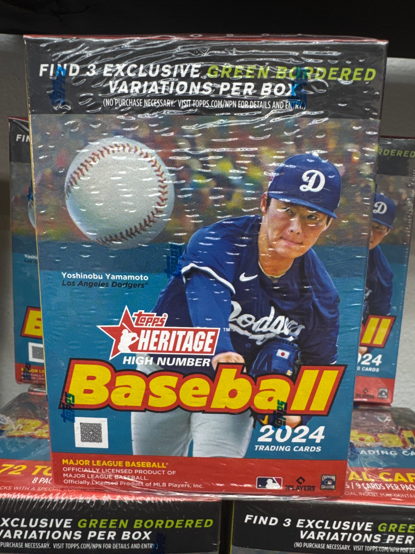 2024 Topps MLB Heritage High Number Blaster Box