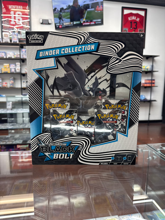 Pokemon Scarlet Black Bolt Binder Collection