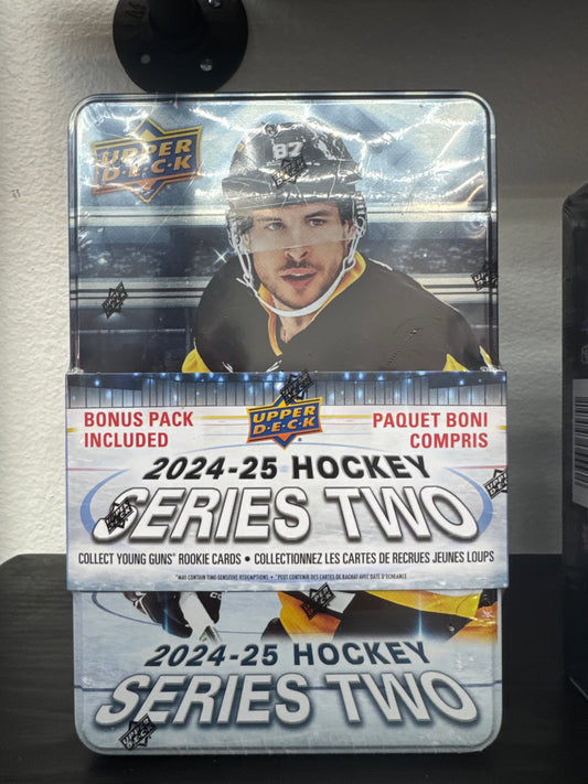2024-25 Upper Deck NHL Series Two Tin