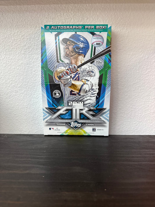 2021 Fire Baseball Hobby Box