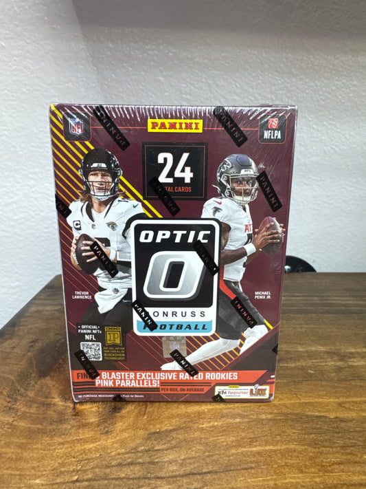 2024 Panini NFL Optic Donruss Blaster Box Pink Parallels