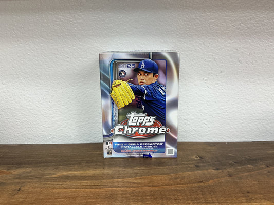 2025 Topps Chrome MLB Blaster Box