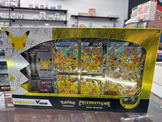 Pokemon Pikachu V-union 25th Anniversary Celebrations Box