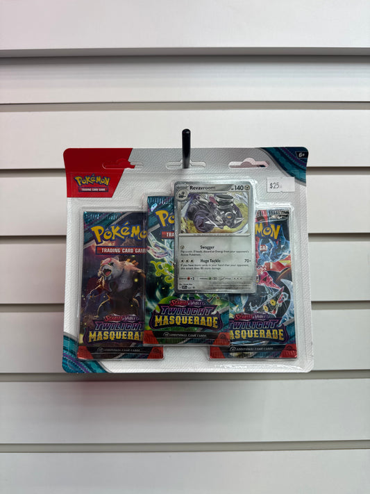 Pokémon Scarlet & Violet Masquerade 3-Pack Blister