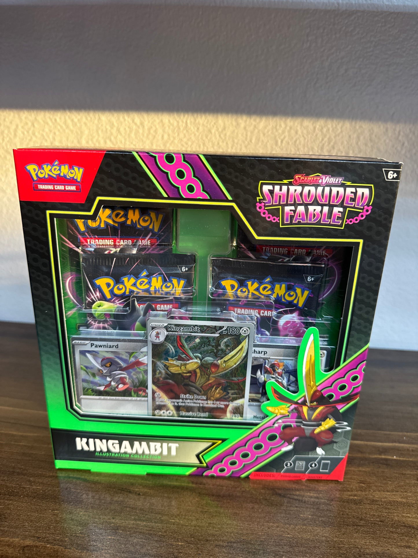Pokemon Shrouded Fable Kingambit illustration collection