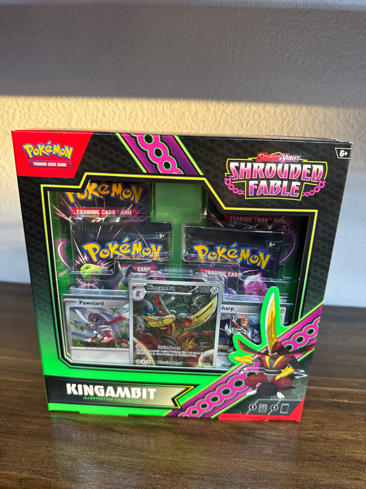 Pokemon Shrouded Fable Kingambit illustration collection