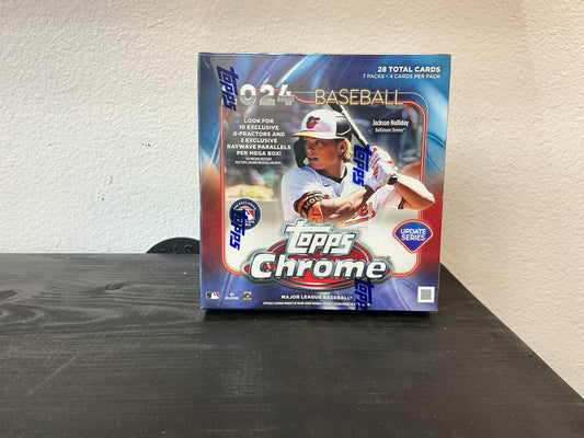 2024 Topps Chrome MLB Mega Box