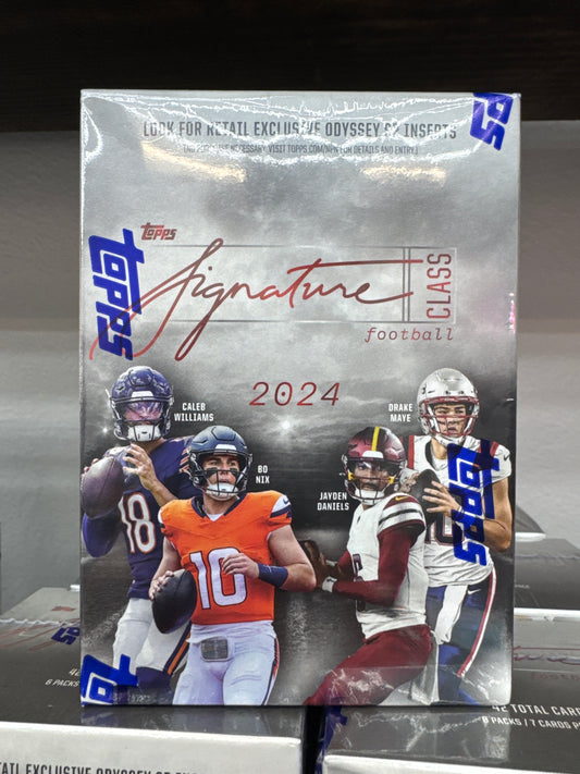 2024 Topps Signature Class NFL Blaster Box