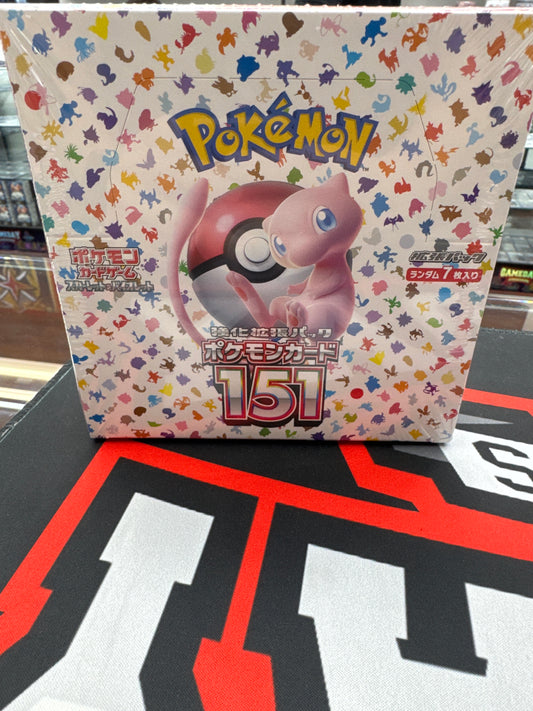 Pokemon Scarlett & Violet 151 Japanese Booster Box