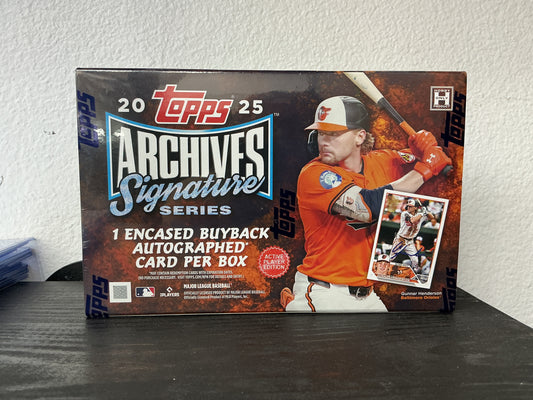 2025 Topps Archives Signature Series MLB