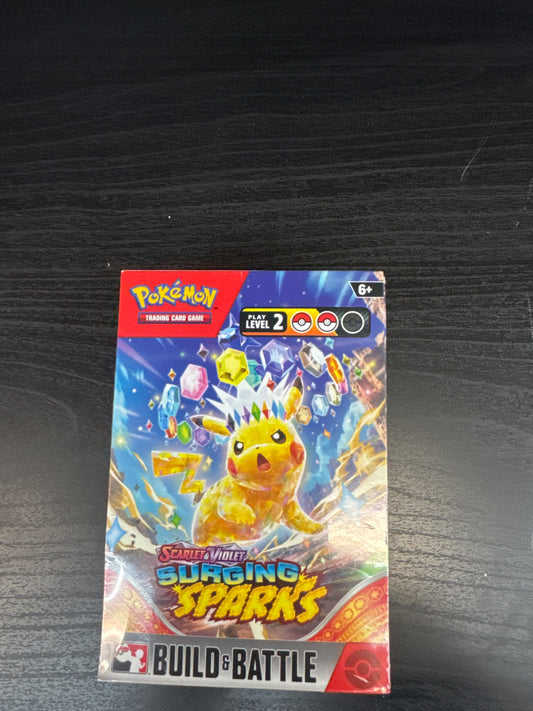 Pokemon Surging Sparks Build and Battle