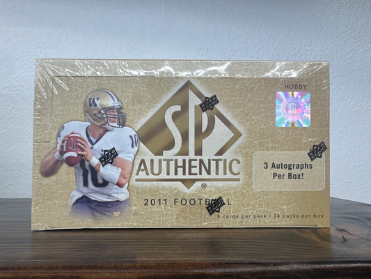 2011 SP Authentic Football Hobby Box