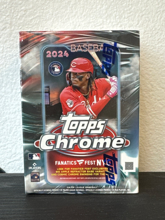 2024 Topps Chrome Fanatics Fest NYC MLB Blaster Box