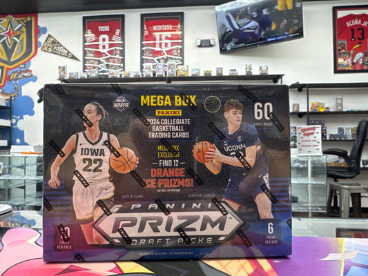 2024 College Basketball Panini Prizm Draft Picks Mega Box