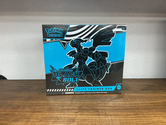 Pokémon Scarlet and Violet Black Bolt ETB