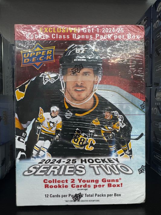 2024-25 Upper Deck NHL Series Two Mega Box