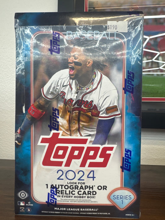 2024 MLB Topps Series 1 Hobby Box