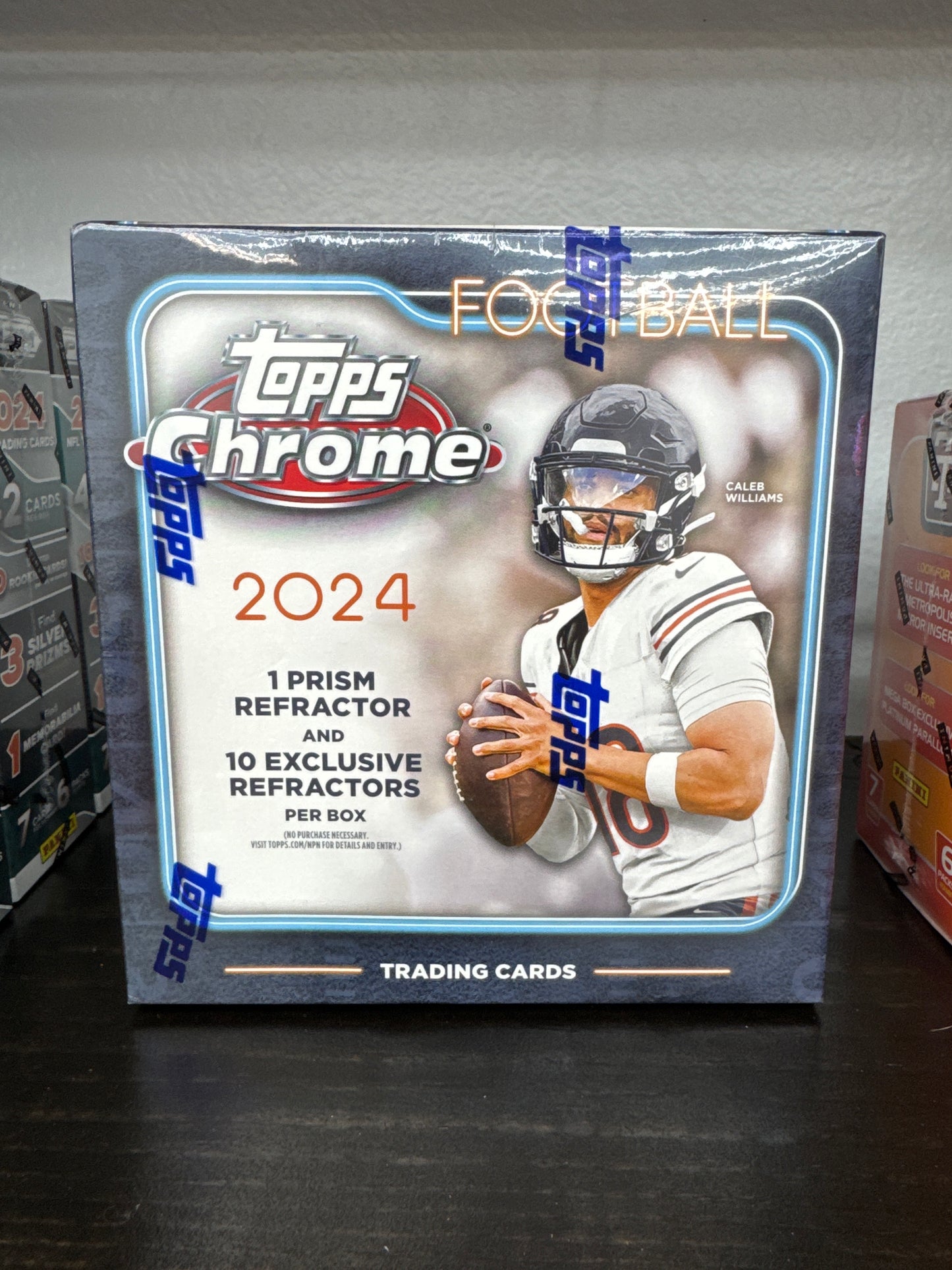 2024 Topps Chrome NFL Mega Box