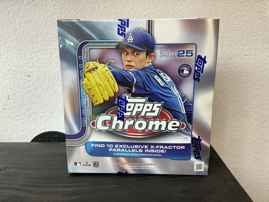 2025 Topps Chrome MLB Mega Box