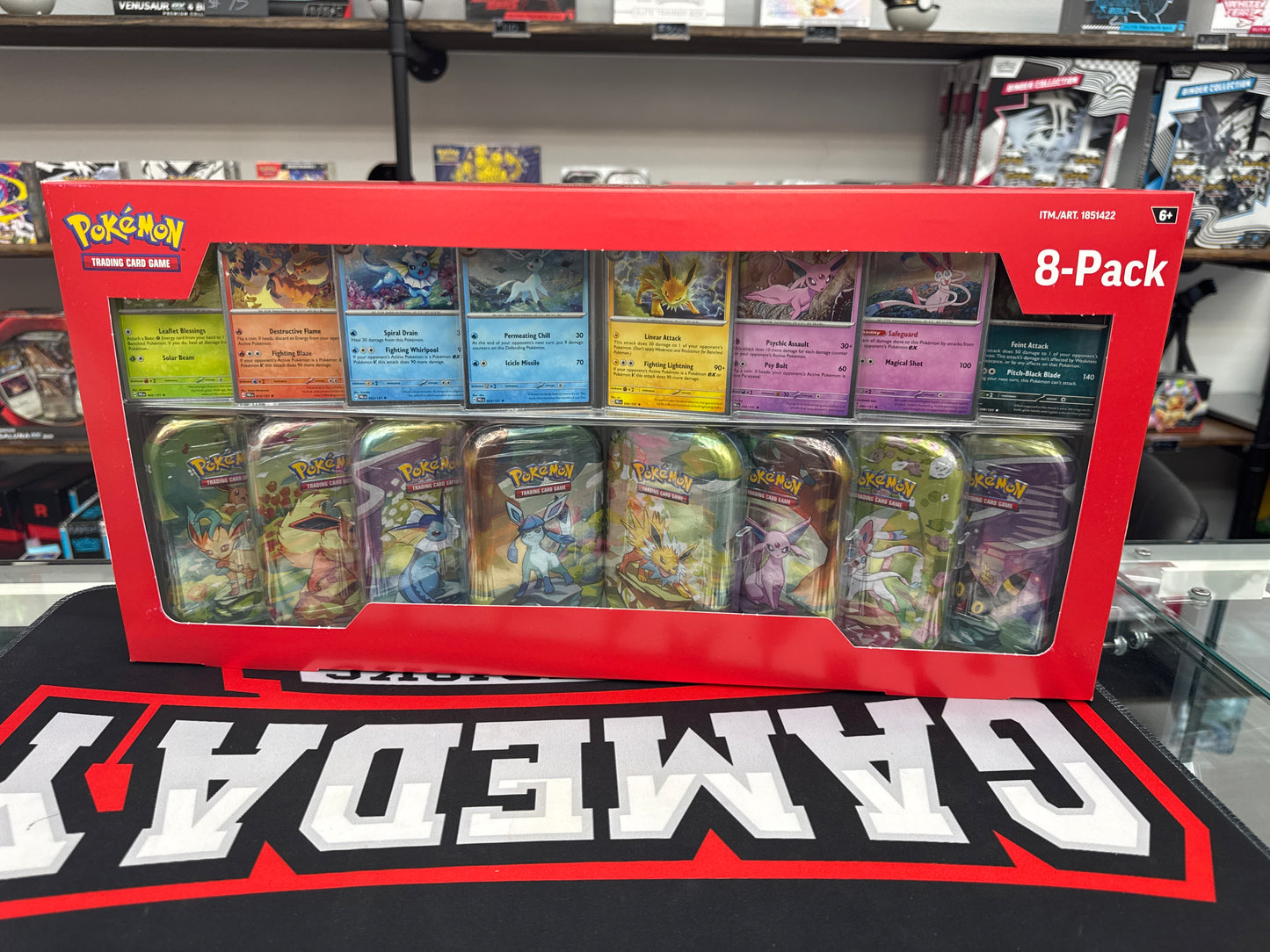 Pokemon Scarlet & Violet Prismatic Evolution Tin Set