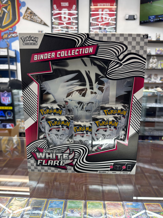 Pokemon Scarlet White Flare Binder Collection
