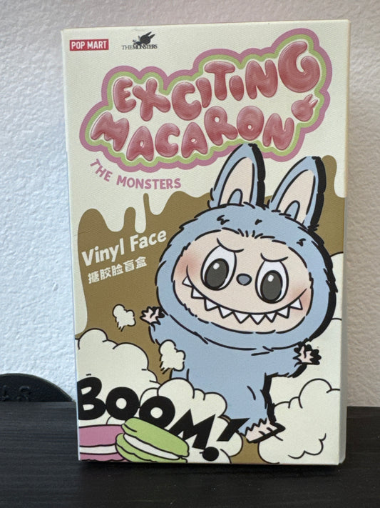 Exciting Macaron The Minsters Vinyl Face Labubu