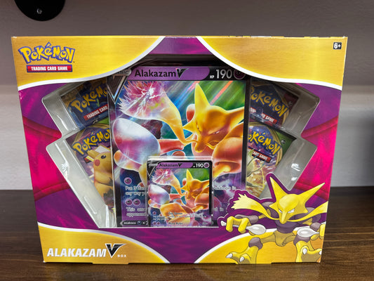 Pokemon Alakazam V Box