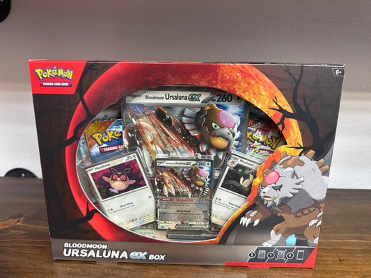 Pokemon Bloodmoon Usaluna EX box