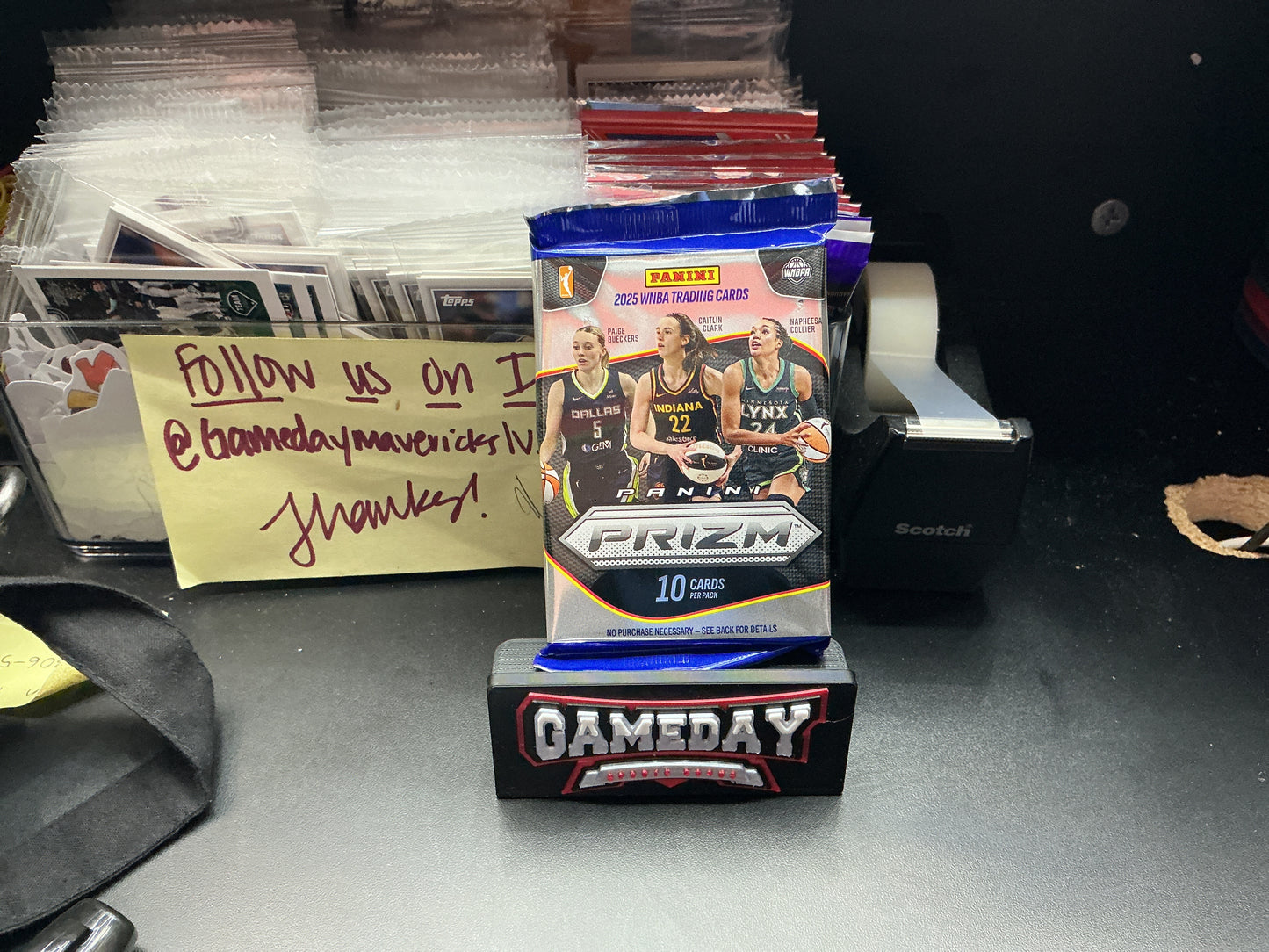 2025 WNBA Panini Prizm Mega Single Pack