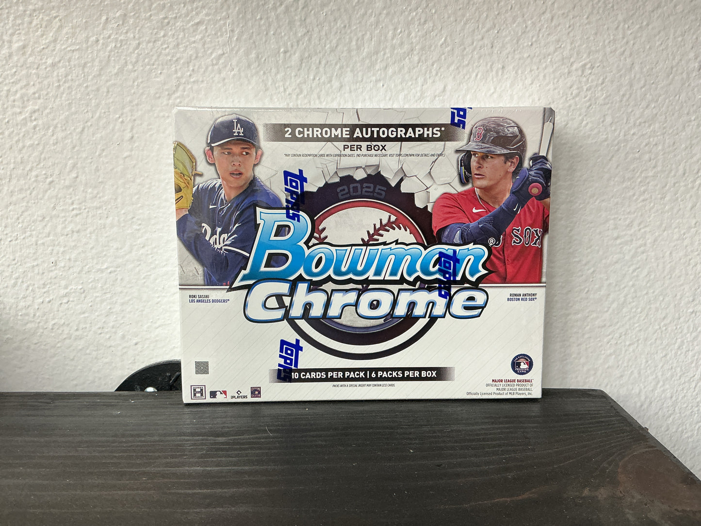 2025 Bowman Baseball Hobby Box 2 Autos