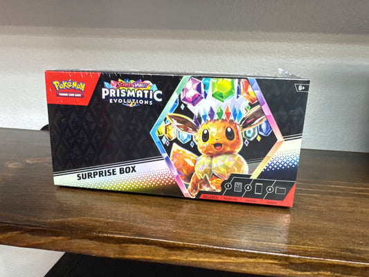 Pokemon Prismatic Evolutions Surprise Box