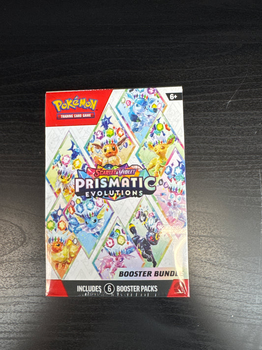 Pokemon Prismatic Evolutions Booster Bundle