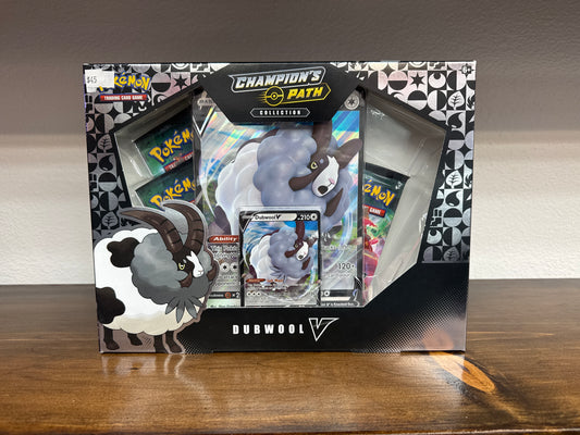Pokemon Champion’s Path Dubwool V Box