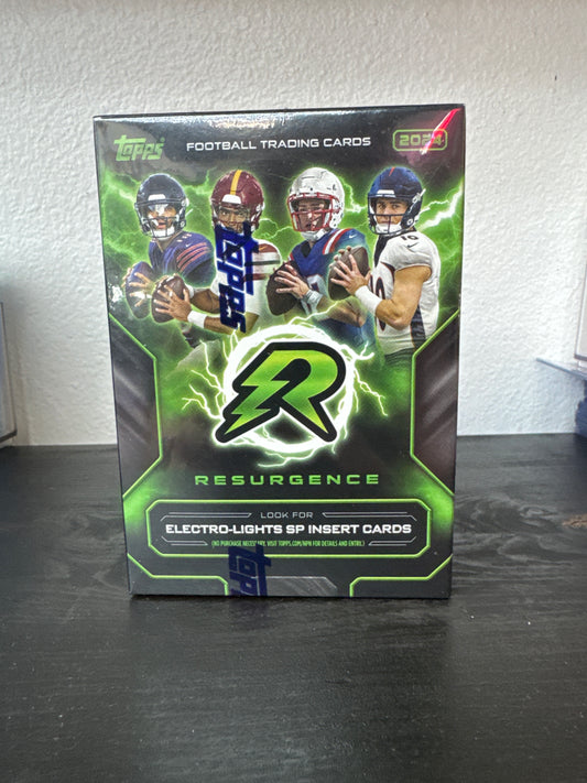 2024 Topps Resurgence NFL Blaster Box