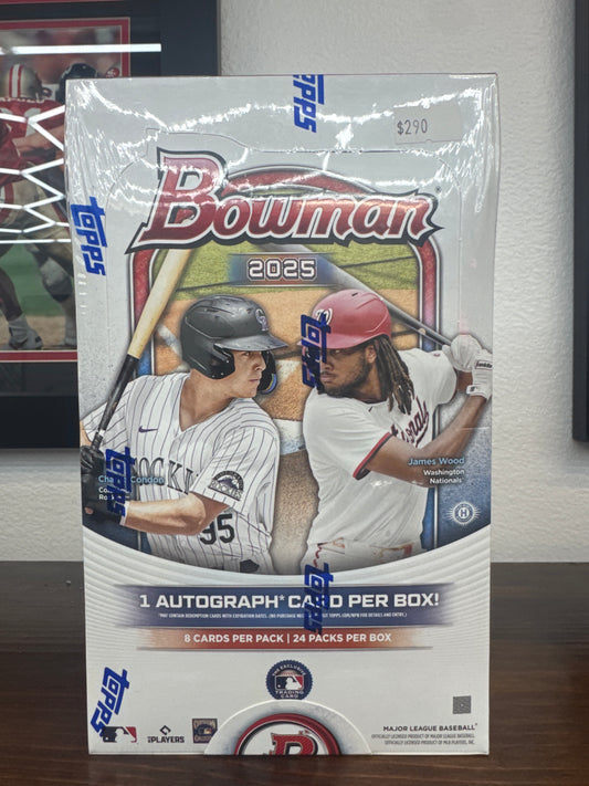 2025 Bowman MLB Hobby Box