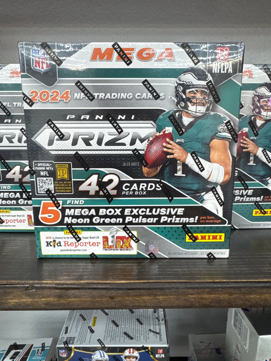 2024 Panini NFL Prizm Mega Box