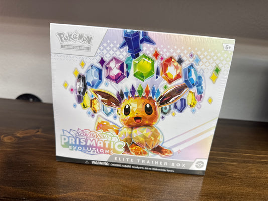 Pokemon Prismatic Evolutions ETB