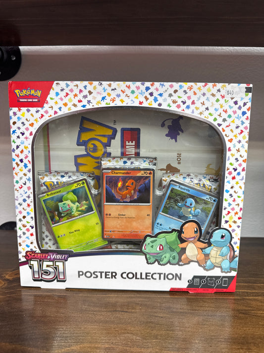 Pokemon 151 Poster collection Box