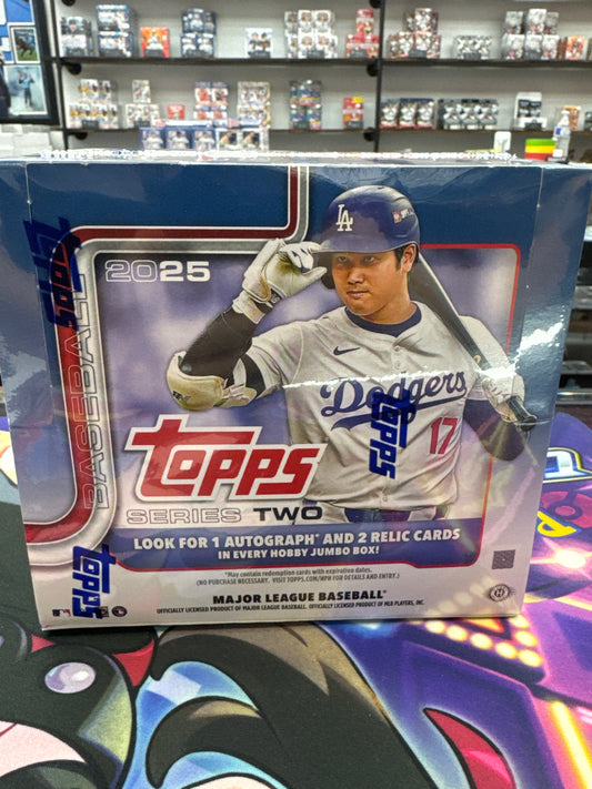2025 Topps Series Two MLB Jumbo Box