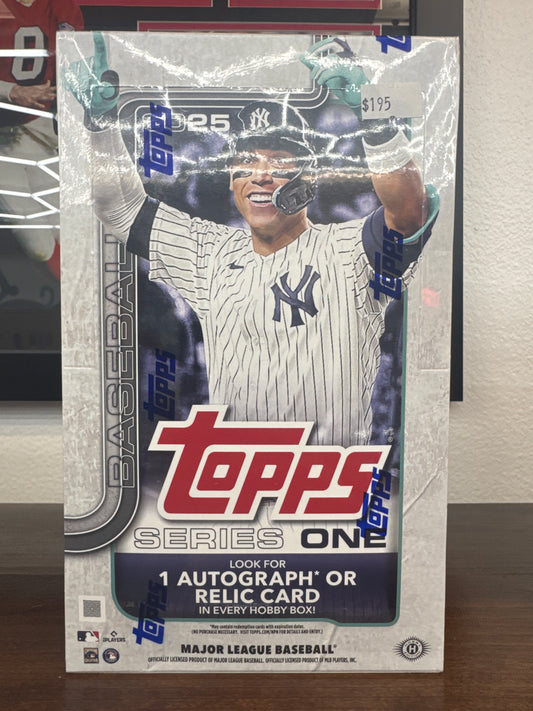 2025 Topps MLB Series One Hobby Box