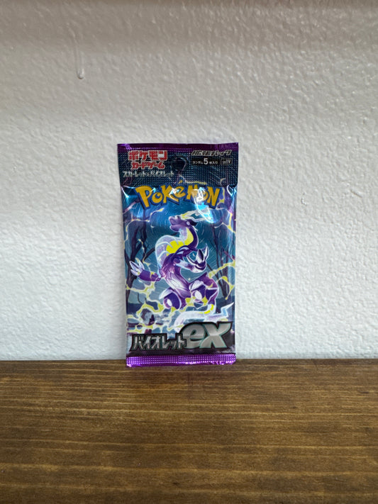 Pokemon Violet EX Scarlet & Violet Booster Pack Japanese