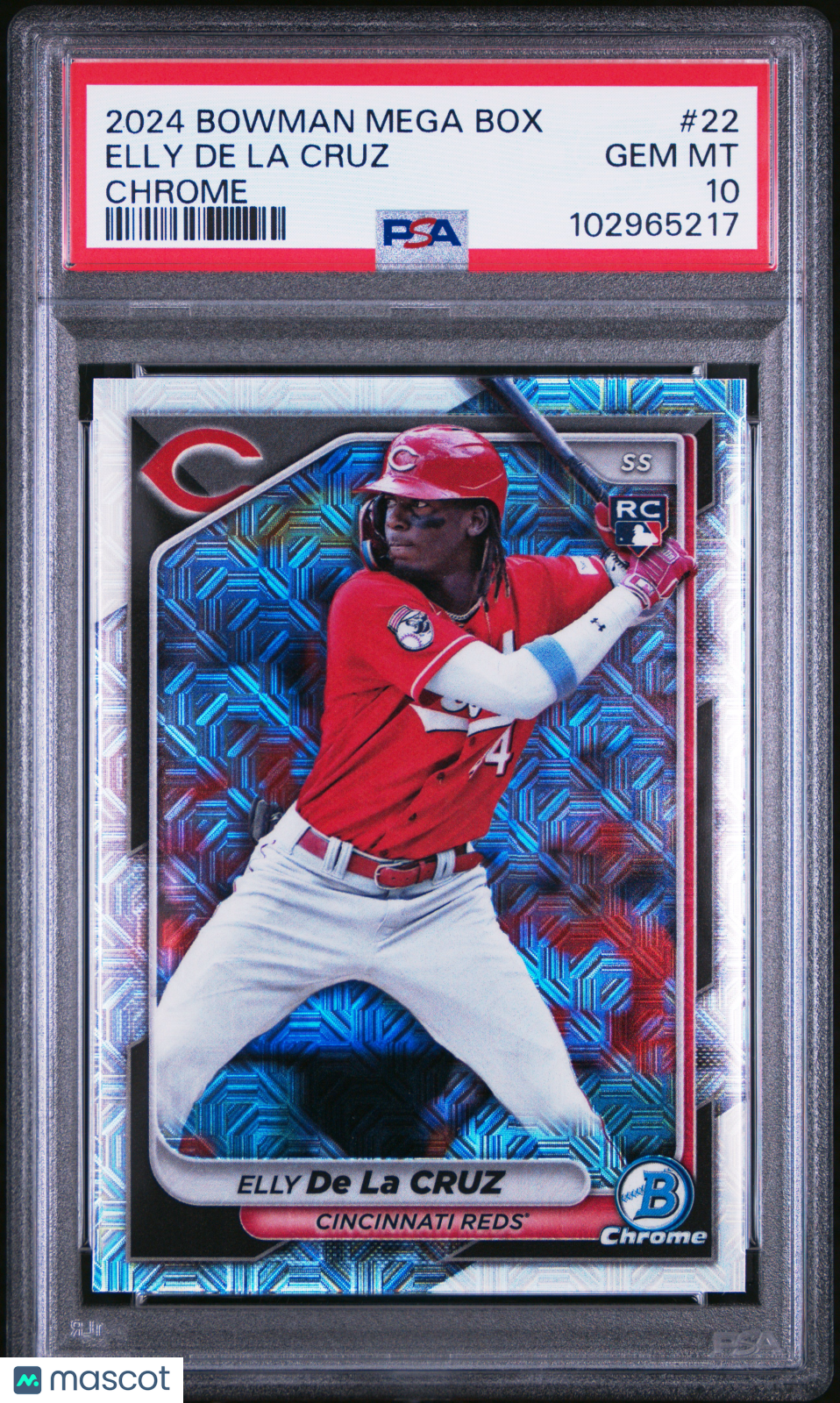 2024 Bowman Mega Box Chrome Elly De La Cruz #22 PSA 10