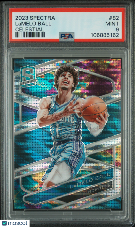 2023 Panini Spectra Lamelo Ball #82 Celestial PSA 9