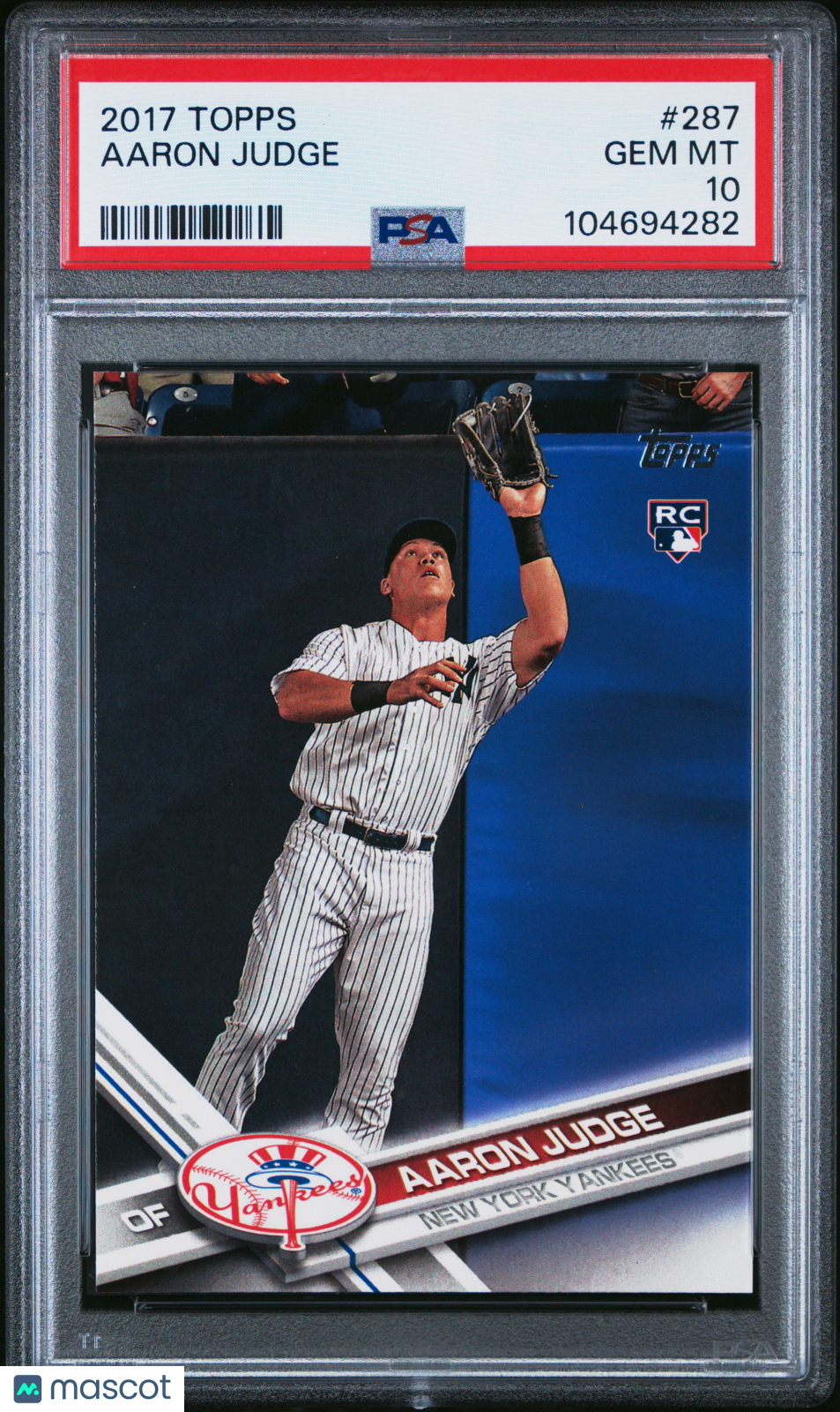 2017 Topps Aaron Judge #287 PSA 10
