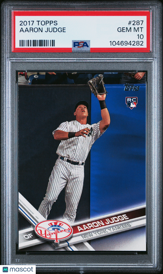 2017 Topps Aaron Judge #287 PSA 10